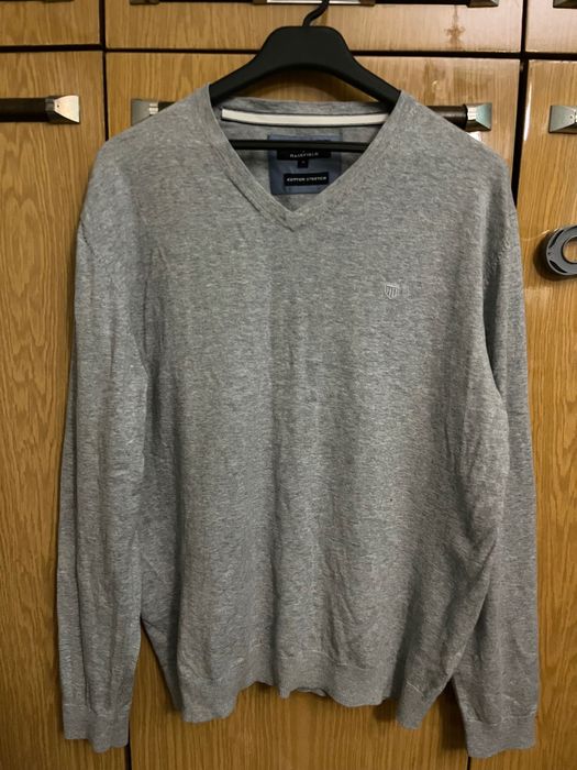 Пуловер сив мъжки