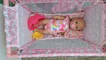 Papusa interactiva Baby Bjorn (bebelus) + accesorii