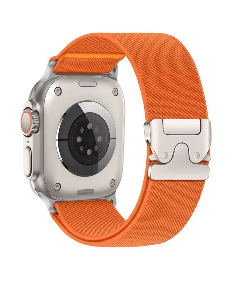 Curea Nylon Strap Compatibila Ceas Apple Watch Husa Folie Silicon