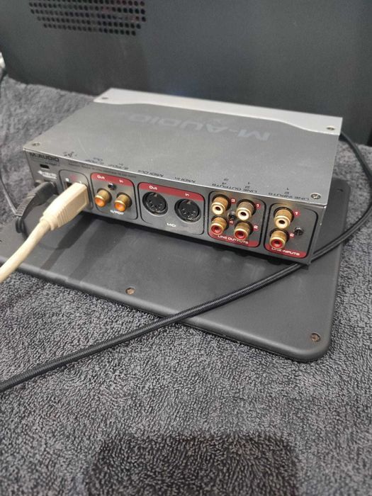 DAC Placă de sunet profesională M-AUDIO FireWire Audiophile