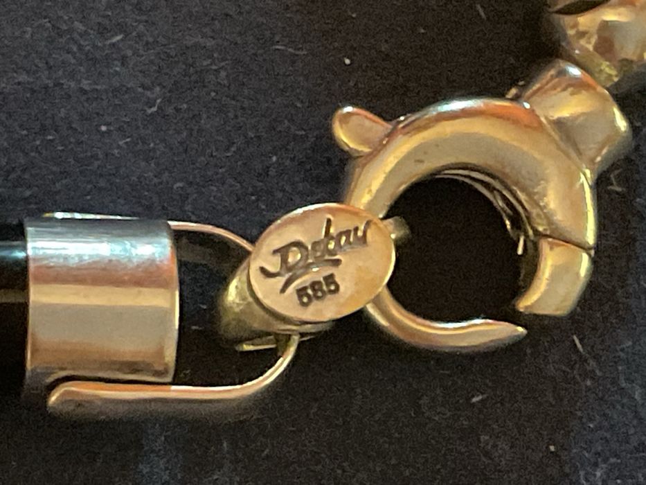 Lant aur 14 k  .Aur in 2 culori