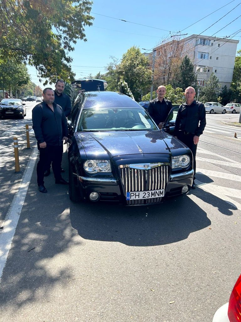 Servicii funerare, sicrie, transport, catering, coroane