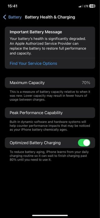Iphone 11 64gb 70%