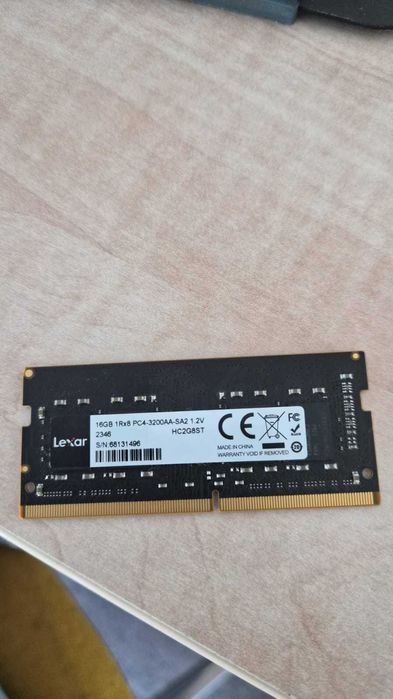 Lexar 16GB DDR4 3200MHz – RAM pentru laptop