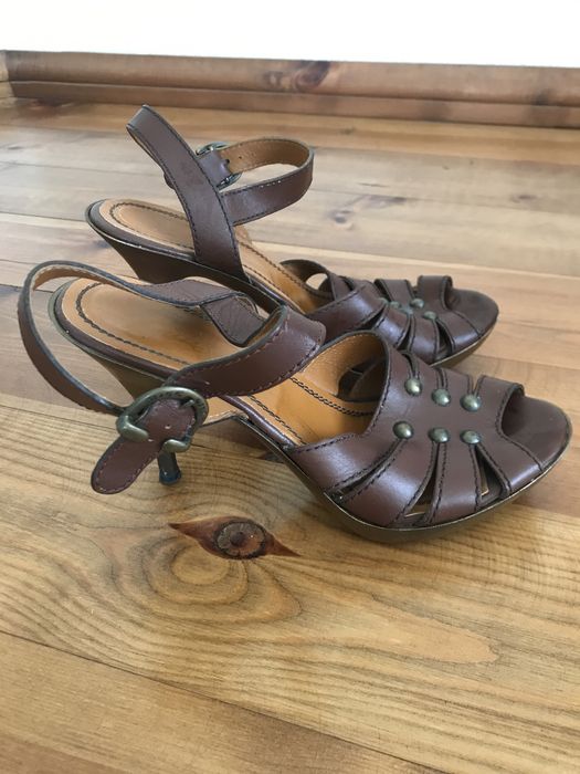 Дамски обувки естествена кожа Miss Sixty 2 чифта /нови и използвани/