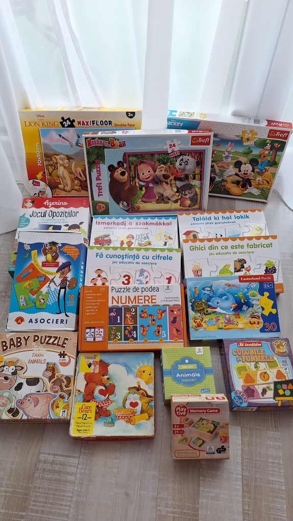 Lot Puzzle-uri 15 buc.