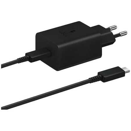 Samsung Super fast charger, USB Type-C, 45W, Black(EP-T4510XBEGEU)