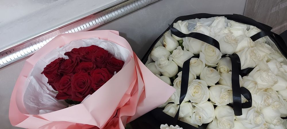 Букет цветов  из роз