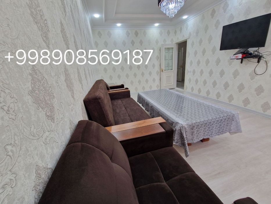 2 хонали люкс квартира ижарага берилади! Шох кафе