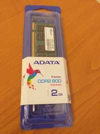 Memorie Desktop A-Data Premier 1GB DDR2 800MHz;AD2S800B2G6-S,Noua,Taiw