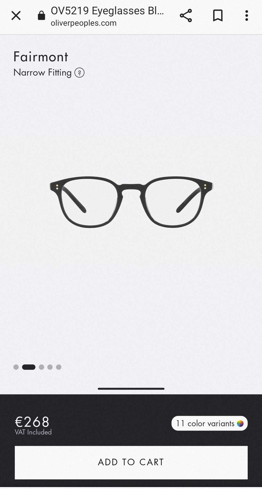 Rame ochelari de vedere Oliver People originale.