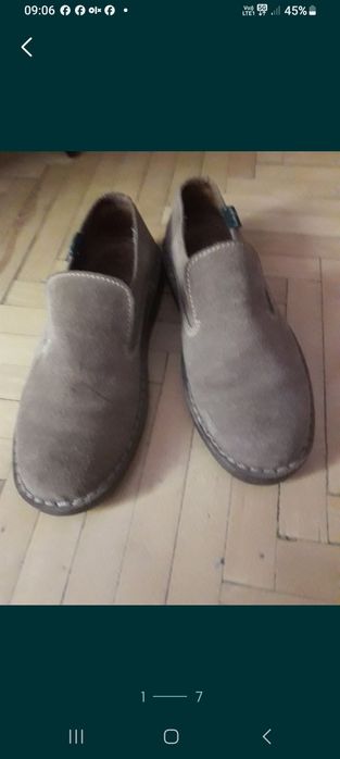 Pantofi bărbați din piele întoarsă