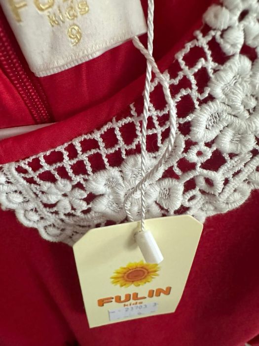 Rochie catifea fetite 9 ani