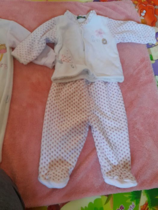 Плюшен Ромпър/гащеризон и Комплект  лот за бебе