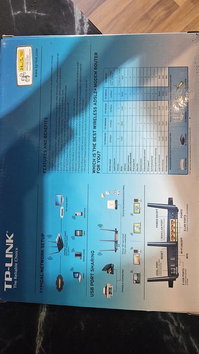 Router tp link TD W8970