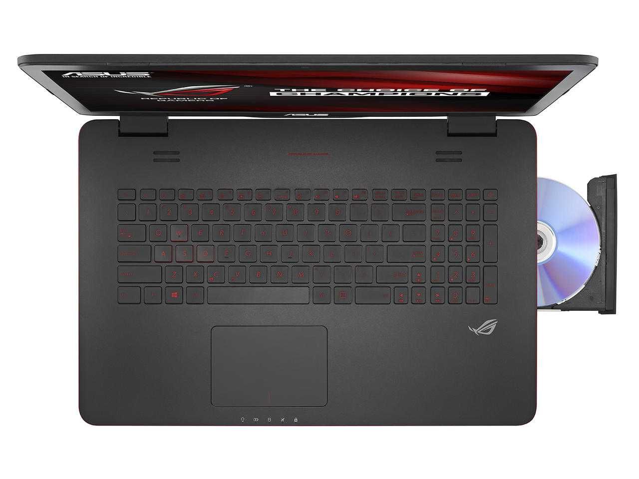 Лаптоп ASUS ROG G771JW i7 / GTX960M / 8GB / SSD 480GB + HDD 1TB