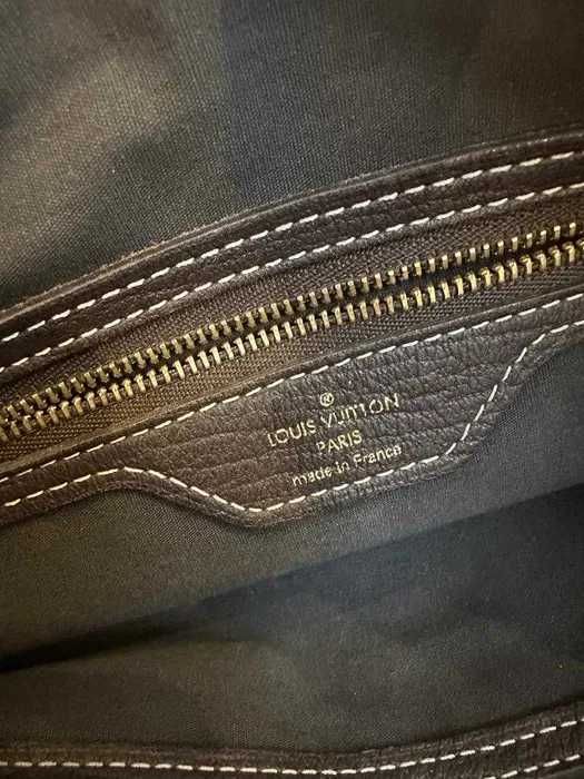 geanta originala LV_material_maro