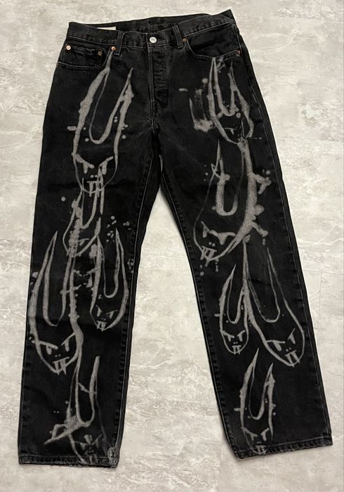 Levi’s® X Barbie Ferreira UO Exclusive 501 ‘90s Demon Jean