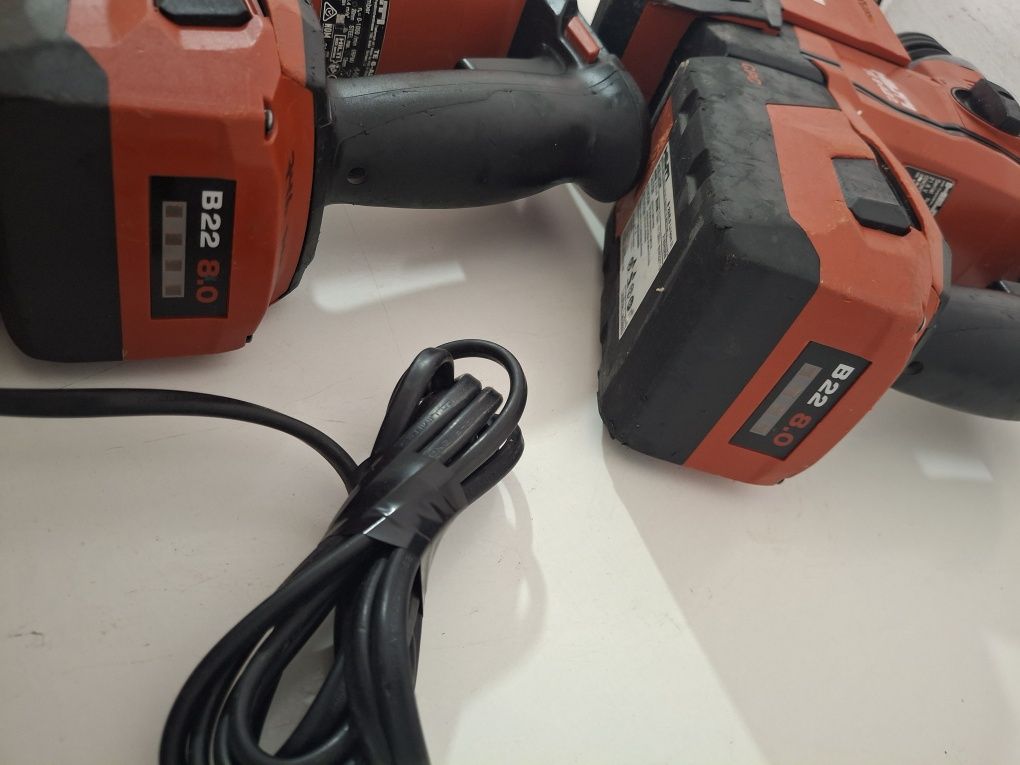 Rotopercutor Hilti TE 6A22 cu aspirator 8Ah