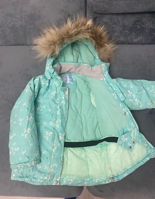 Пуховик на рост 116