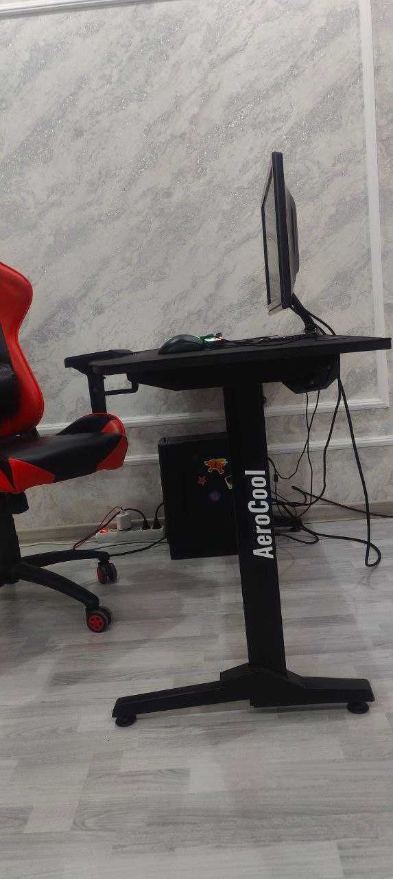 Игровой комплект ПК: компьютер, кресло, стол, монитор, периферия