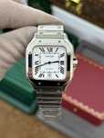 Cartier Santos White