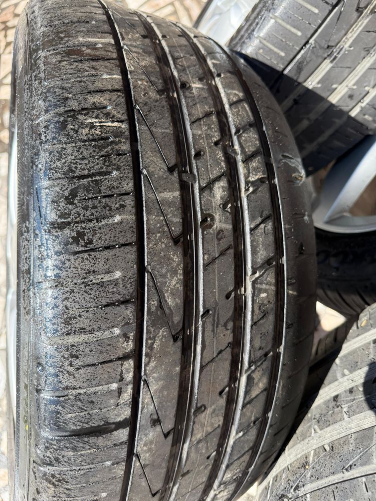 Set Jante Audi Q7 + Anvelope Vara Hankook 255 50 R19