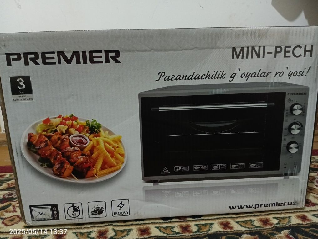 Электрическая мини печь Premier PRM-MED36