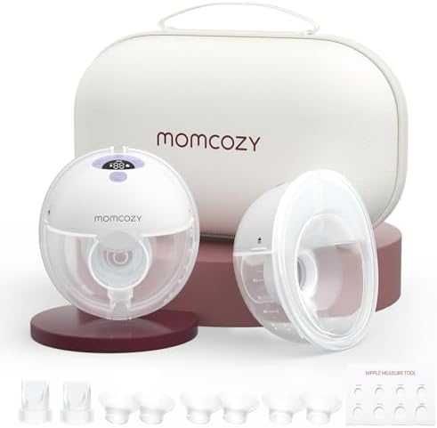 Нова Momcozy M5 Безжична Помпа за Кърма – Удобна, Безболезнена, Лека