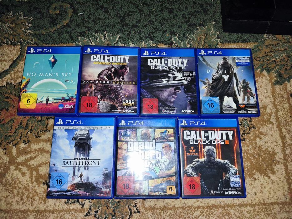 PS 4+7 jocuri incluse