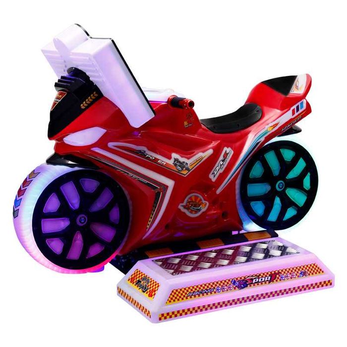 Детска клатушка симолатор мотор с екран – модел „Racing Bike PRO“