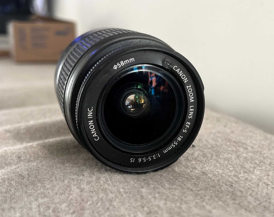Canon EF-S 18-55mm IS obiectiv defect AF, compatibil DSLR Canon