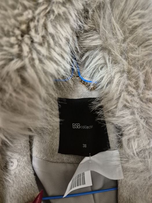 Palton BSB lung cu blanita