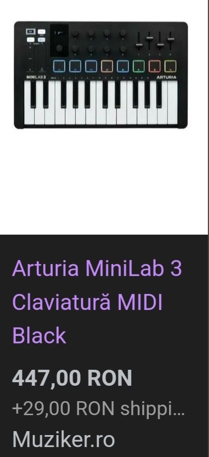 Arturia MiniLab 3