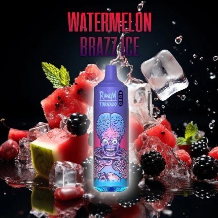 Tornado 9000  vape Cu lumină