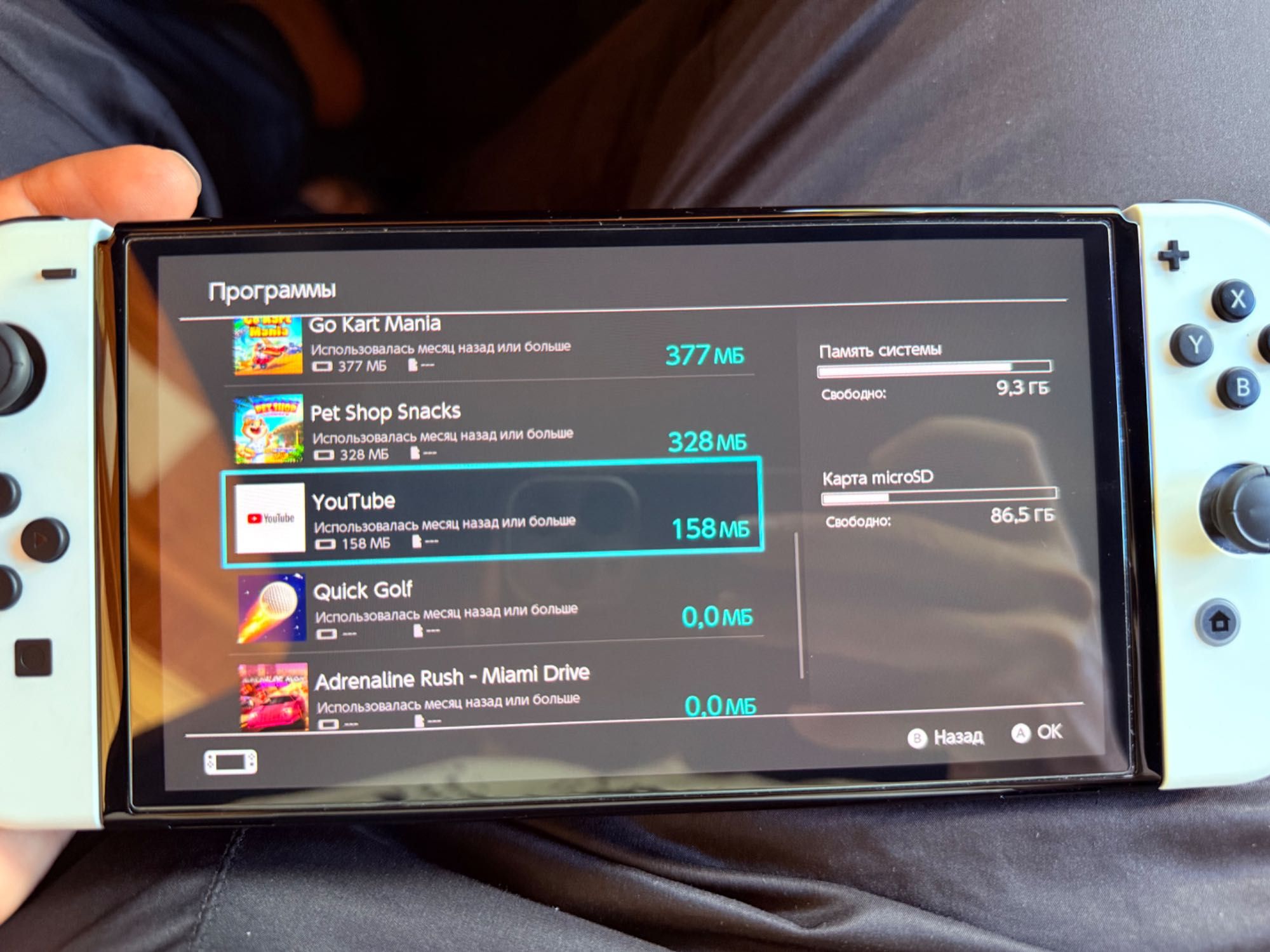 Nintendo switch oled