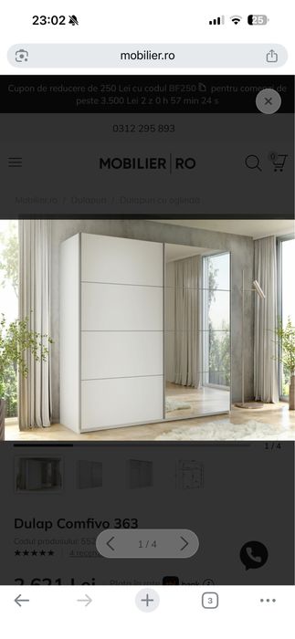 Vand dulap 210*200*60