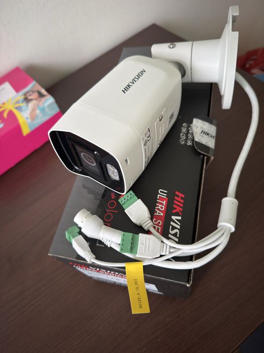 Camera IP Hikvision ColorVu DS-2CD3047G2-LS(2.8mm) 4mp + card 64gb