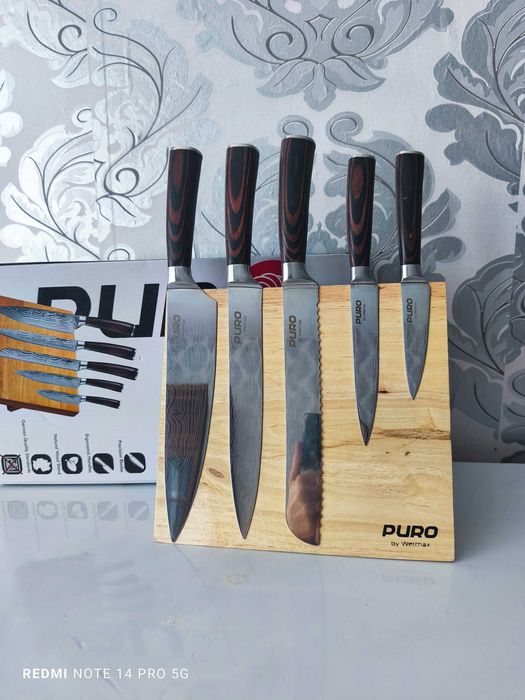 Продавам нови ( неизползвани ) кухненски ножове PURO!