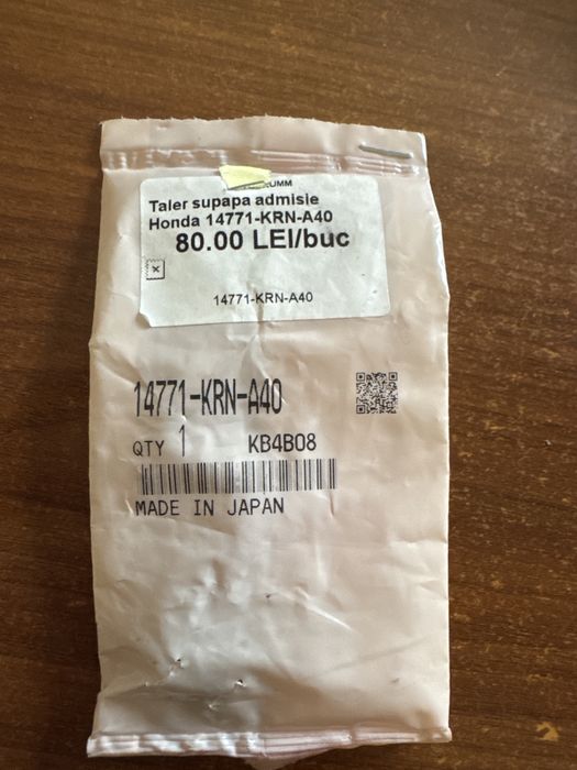 vand taler supapa adimisie honda crf