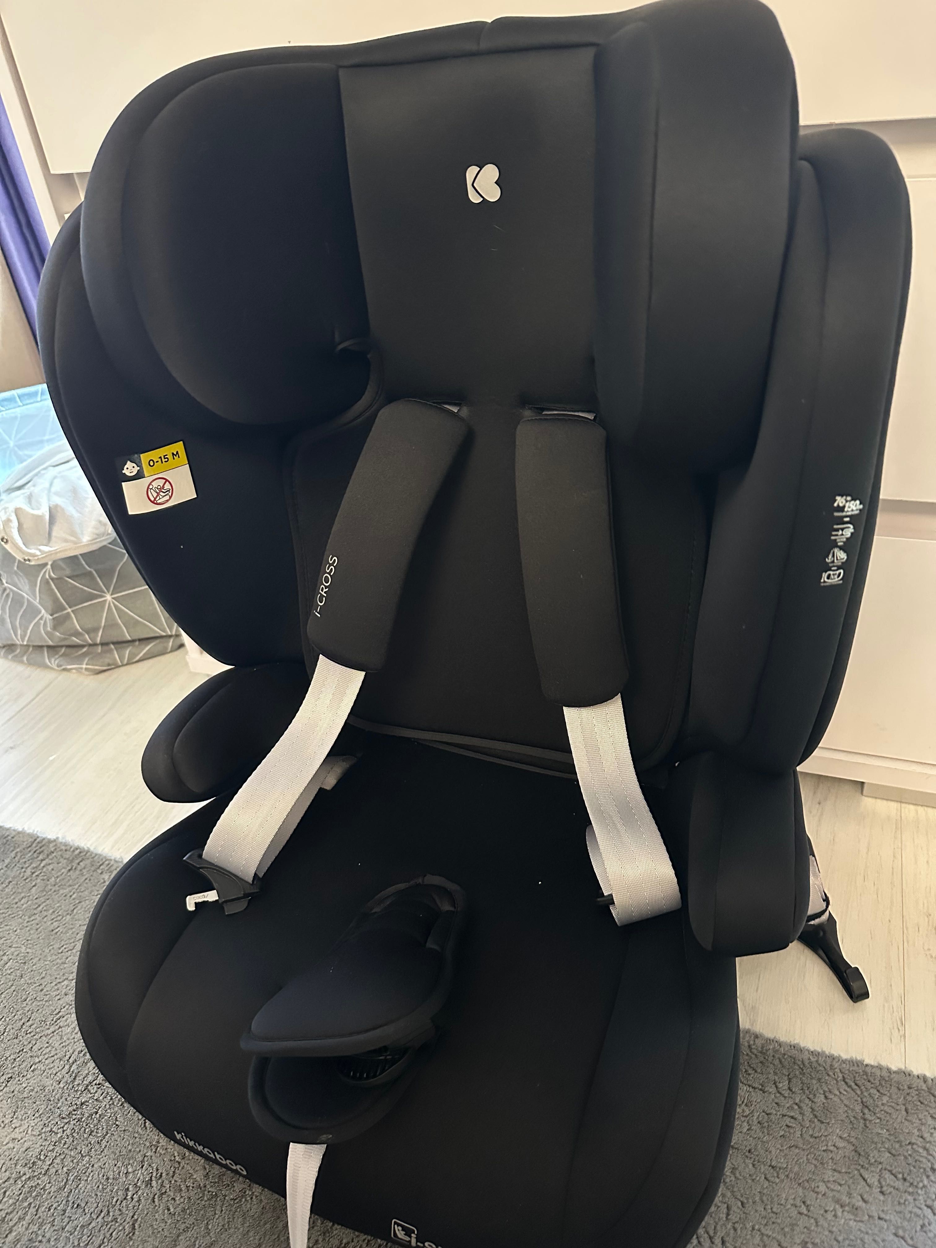 Столче за Кола Kikka Boo I-size I-cross Isofix 76-150см