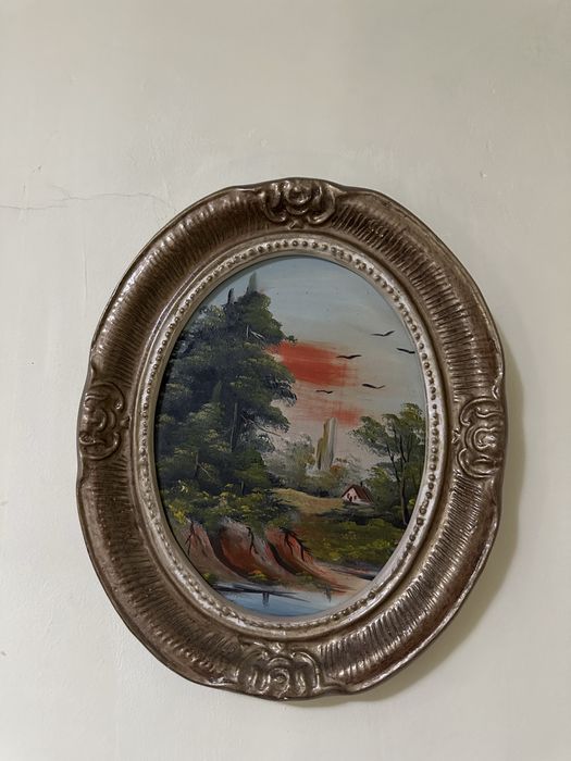 Tablou Pictat manual- vintage