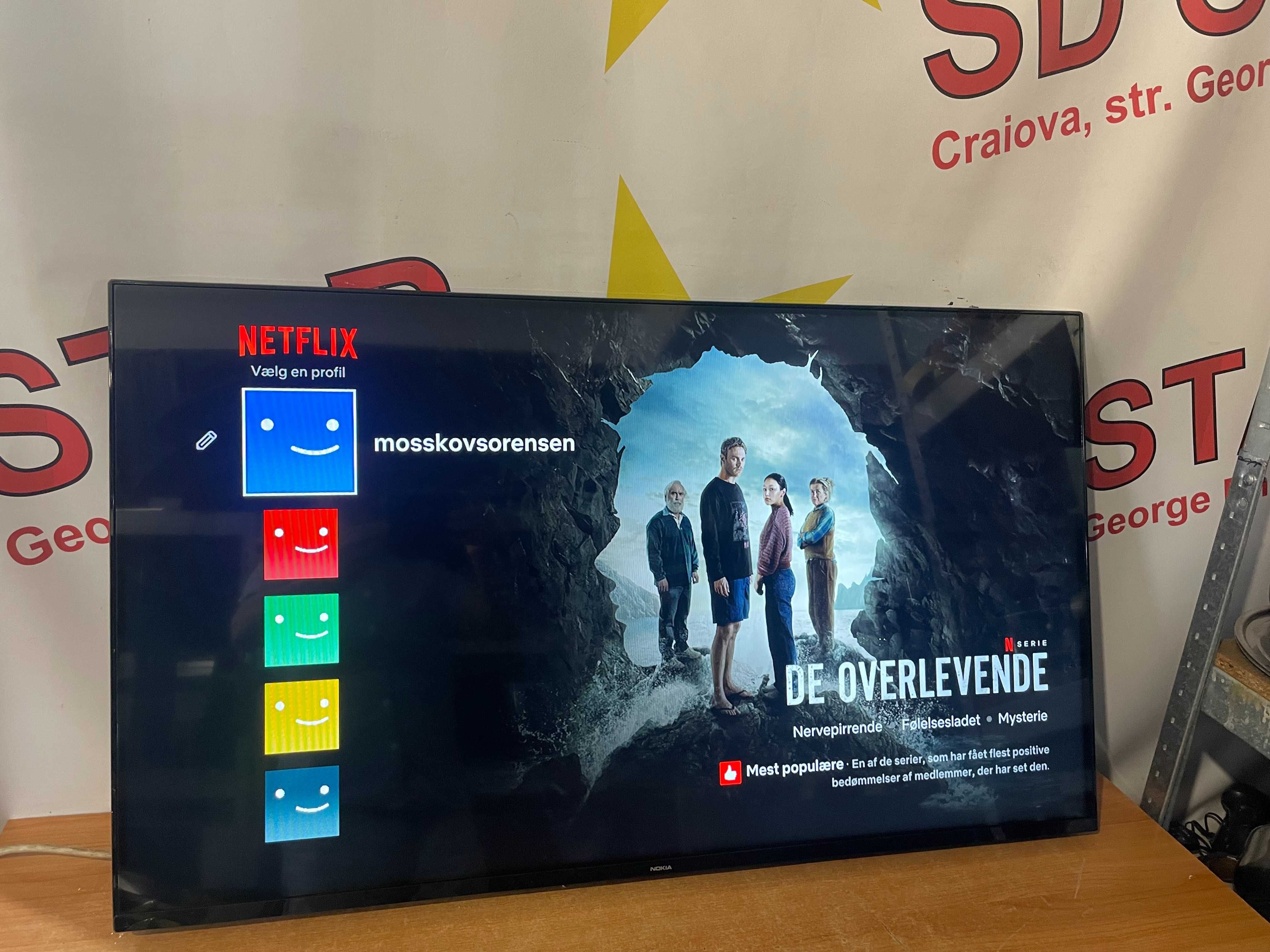 Televizor SMART Android NOKIA SmartTV 4300/108cm Garantie 2 ani
