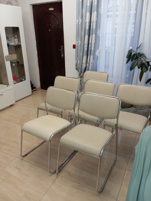 Scaune imitație piele