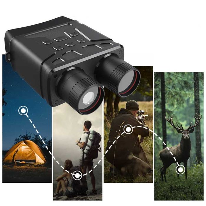 Binoclu profesional QNV01, vedere nocturna, HD