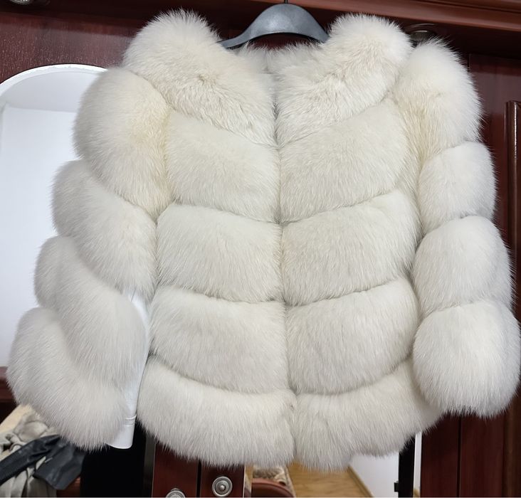 Blăniță albă cu piele