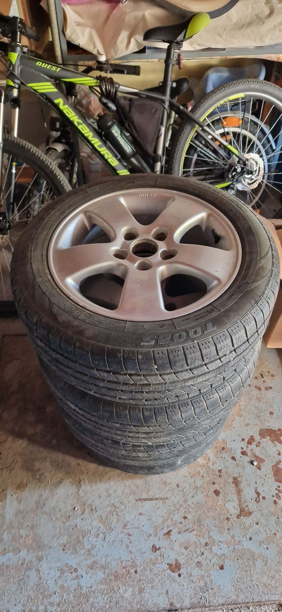 Jante aliaj 5x114.3 R15 ET 45 toyota,Citroen,Mazda,nissan