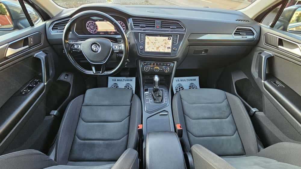 VW Tiguan HighLine 2017 DSG / Virtual Faruri LED PANO Camera / TOP