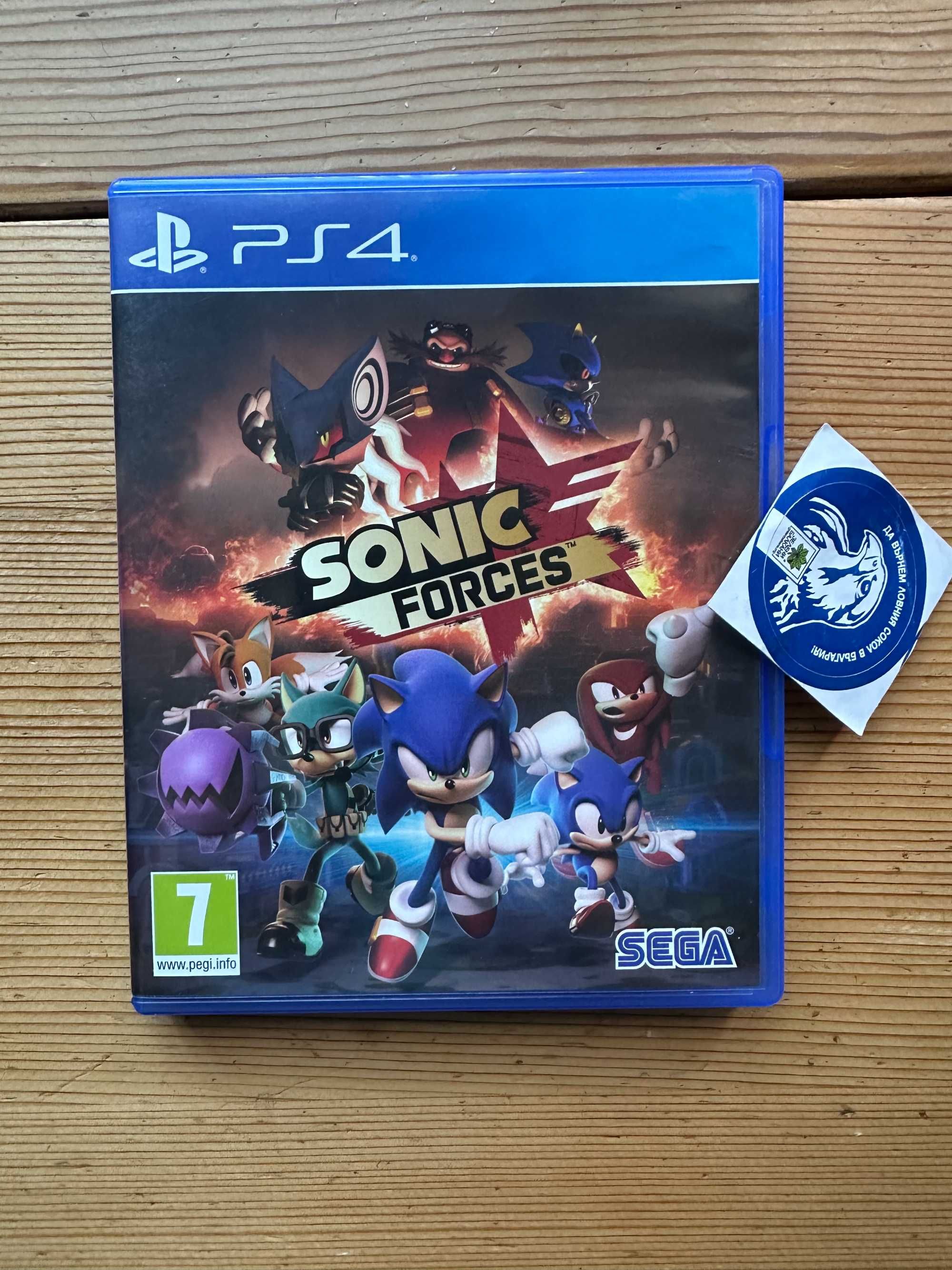 Sonic Forces PlayStation 4 PS4 PlayStation 5 PS5 Соник