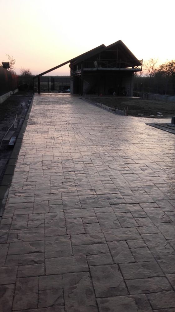 Beton amprentat București
